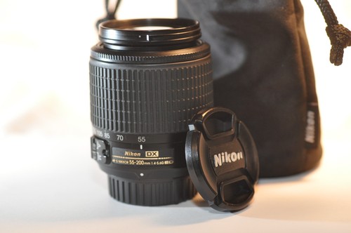 Nikon nikkor 55 200 - af-s, mm